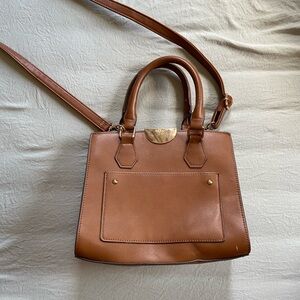 ALDO brand Elegant Brown Leather Handbag